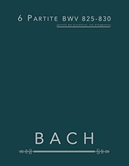 Partite bwv 825 usato  Spedito ovunque in Italia 