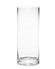 Glass cylinder vase for sale  Delivered anywhere in UK