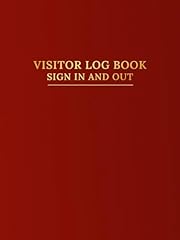 Visitor log book. for sale  Delivered anywhere in USA 