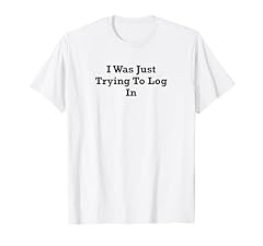 Trying log shirt for sale  Delivered anywhere in USA 