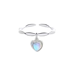 Moonstone heart shaped for sale  Delivered anywhere in UK