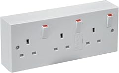 Triple switched socket for sale  Delivered anywhere in UK