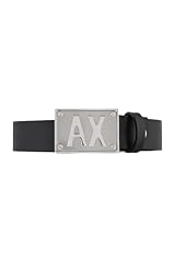 Armani exchange leather usato  Spedito ovunque in Italia 