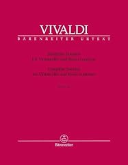 Vivaldi sonatas completas d'occasion  Livré partout en France