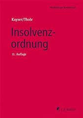Insolvenzordnung kommentar gebraucht kaufen  Wird an jeden Ort in Deutschland