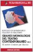 Grandi monologhi del usato  Spedito ovunque in Italia 