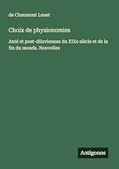 Choix physionomies anté gebraucht kaufen  Wird an jeden Ort in Deutschland