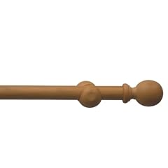 Wood curtain pole for sale  Delivered anywhere in UK