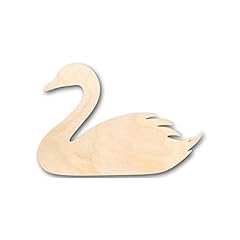 Unfinished wood swan for sale  Delivered anywhere in USA 