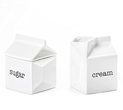 Ceramic sugar creamer for sale  Delivered anywhere in Ireland