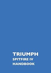 Triumph spitfire handbook for sale  Delivered anywhere in UK