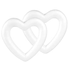 White polystyrene heart for sale  Delivered anywhere in USA 