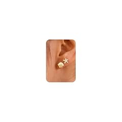 Plenky gold earrings for sale  Delivered anywhere in USA 