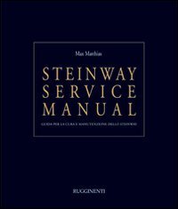 Steinway service manual. usato  Spedito ovunque in Italia 