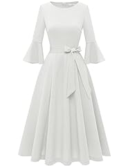 White midi dress for sale  Delivered anywhere in USA 