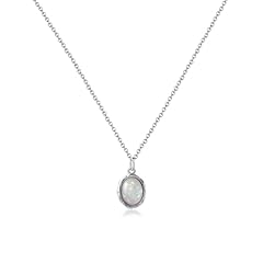 Oval opal pendant for sale  Delivered anywhere in UK