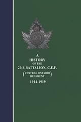 History 20th battalion for sale  Delivered anywhere in UK