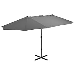 Vidaxl sonnenschirm alu gebraucht kaufen  Wird an jeden Ort in Deutschland