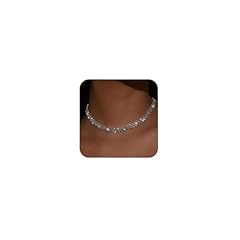 Rhinestone choker necklace for sale  Delivered anywhere in USA 