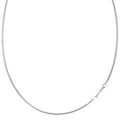 Collana rotonda omega usato  Spedito ovunque in Italia 