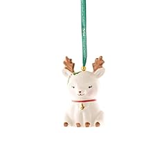 Belleek reindeer ornament for sale  Delivered anywhere in USA 