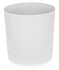 Satina Indoor Plant Pots, 5 sizes, 10 colours – White for sale  Delivered anywhere in UK