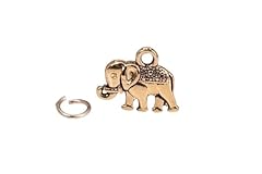 Indian elephant charm for sale  Delivered anywhere in UK