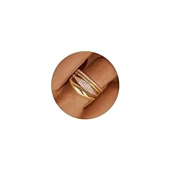 Fezodo gold stackable for sale  Delivered anywhere in USA 