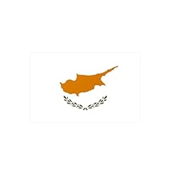 Autocollant drapeau chypre d'occasion  Livré partout en France