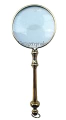 Vintage brass magnifying for sale  Delivered anywhere in USA 