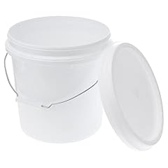 White plastic bucket for sale  Delivered anywhere in USA 