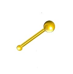 585er Echtgold Goldstecker Goldpiercing Nasenpiercing, gebraucht gebraucht kaufen  Wird an jeden Ort in Deutschland