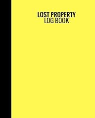 Lost property log for sale  Delivered anywhere in UK