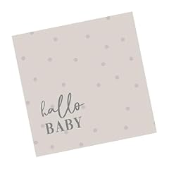Babyparty servietten hello gebraucht kaufen  Wird an jeden Ort in Deutschland