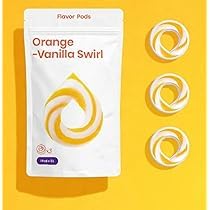 Orange vanilla swirl usato  Spedito ovunque in Italia 