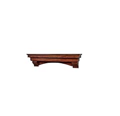 Used, Salem Wood Mantel Shelf with Corbels - Aged Cherry for sale  Delivered anywhere in USA 