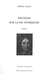 Discours vie intérieure d'occasion  Livré partout en France