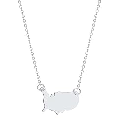 Collana con mappa usato  Spedito ovunque in Italia 