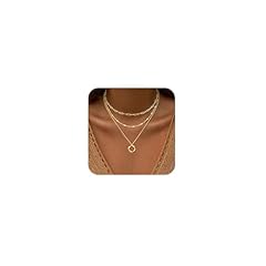 Viromy gold necklace for sale  Delivered anywhere in UK