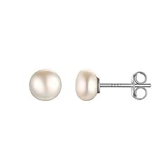 Pearl studs earrings for sale  Delivered anywhere in UK
