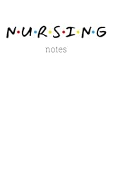 Nursing notes notebook for sale  Delivered anywhere in UK