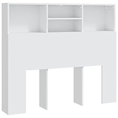 Vidaxl white headboard for sale  Delivered anywhere in UK