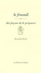 Fenouil façons préparer d'occasion  Livré partout en France