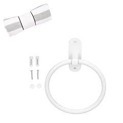White towel rings for sale  Delivered anywhere in USA 