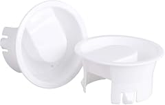 2pcs white glass for sale  Delivered anywhere in UK