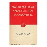 Allen mathematical analysis d'occasion  Livré partout en France