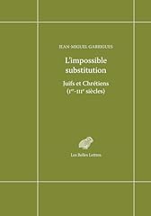 Impossible substitution juifs gebraucht kaufen  Wird an jeden Ort in Deutschland