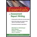 Essentials assessment report for sale  Delivered anywhere in USA 