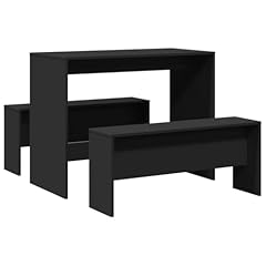 Vidaxl black dining for sale  Delivered anywhere in UK
