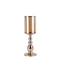 Metal crystal candlestick for sale  Delivered anywhere in USA 